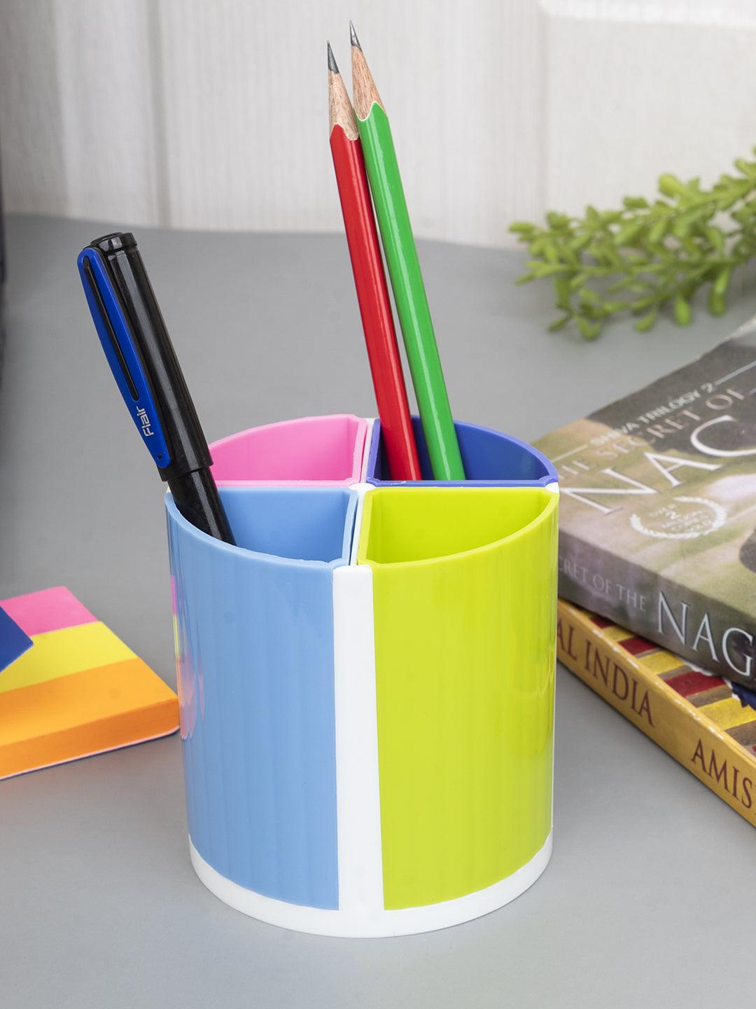 Pen holder with 4 Compartments - MARKET 99