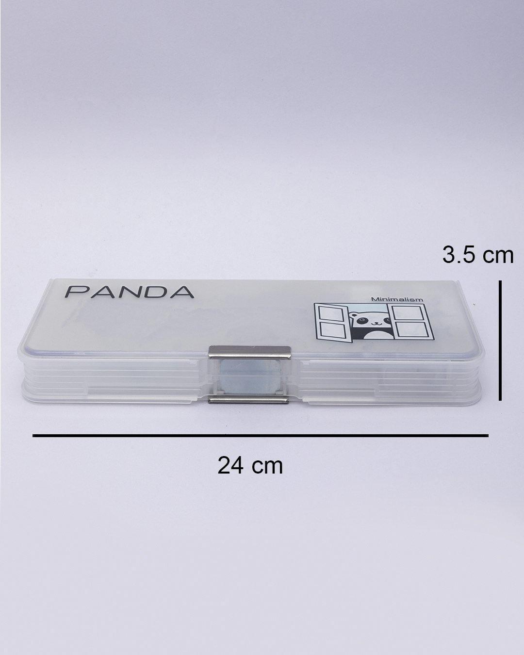 Pencil Box, White, Plastic - MARKET 99