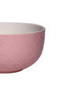 Pink Ceramic Bowl - 580Ml, Fish Scale - MARKET 99