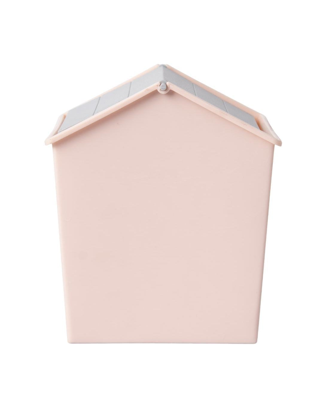 Pink Plastic Swing Dustbin