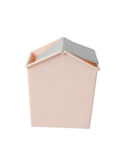 Pink Plastic Swing Dustbin