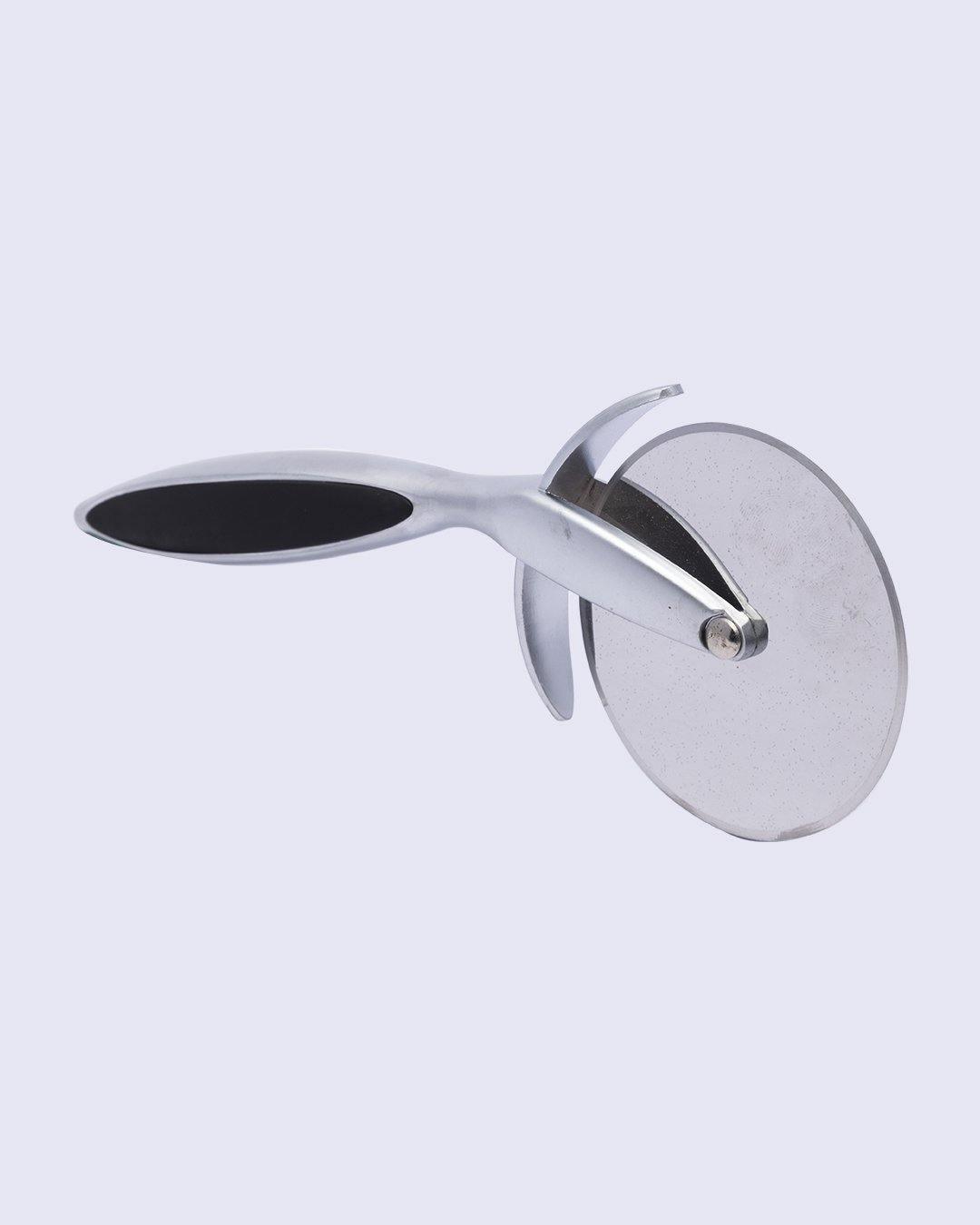 Pizza Cutter, Silver, Zinc - MARKET 99