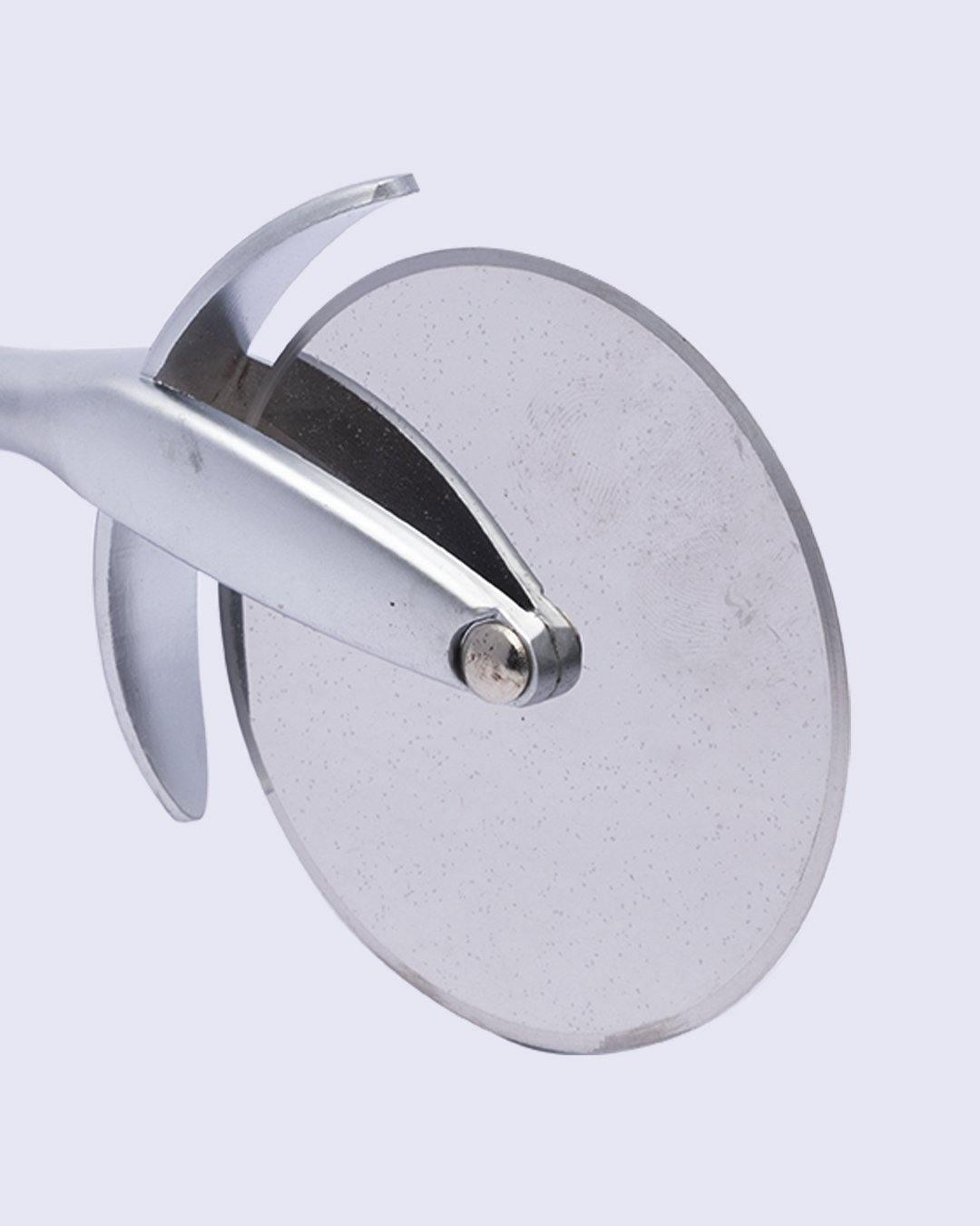 Pizza Cutter, Silver, Zinc - MARKET 99