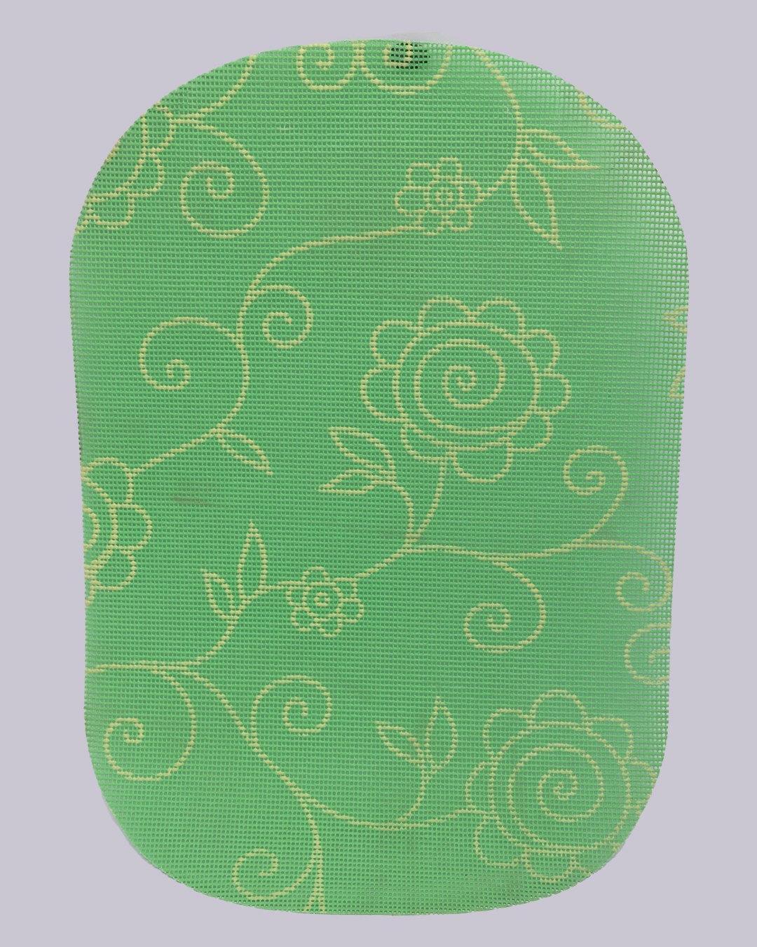 Placemats, for Table, Green, Plastic, Set of 6 - MARKET 99