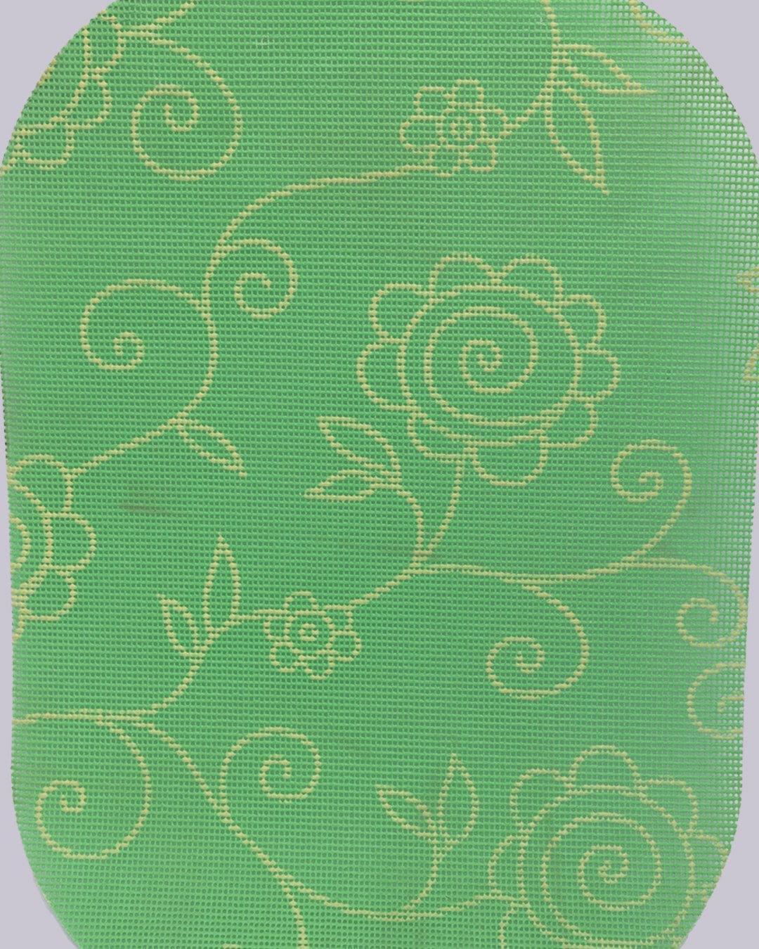 Placemats, for Table, Green, Plastic, Set of 6 - MARKET 99