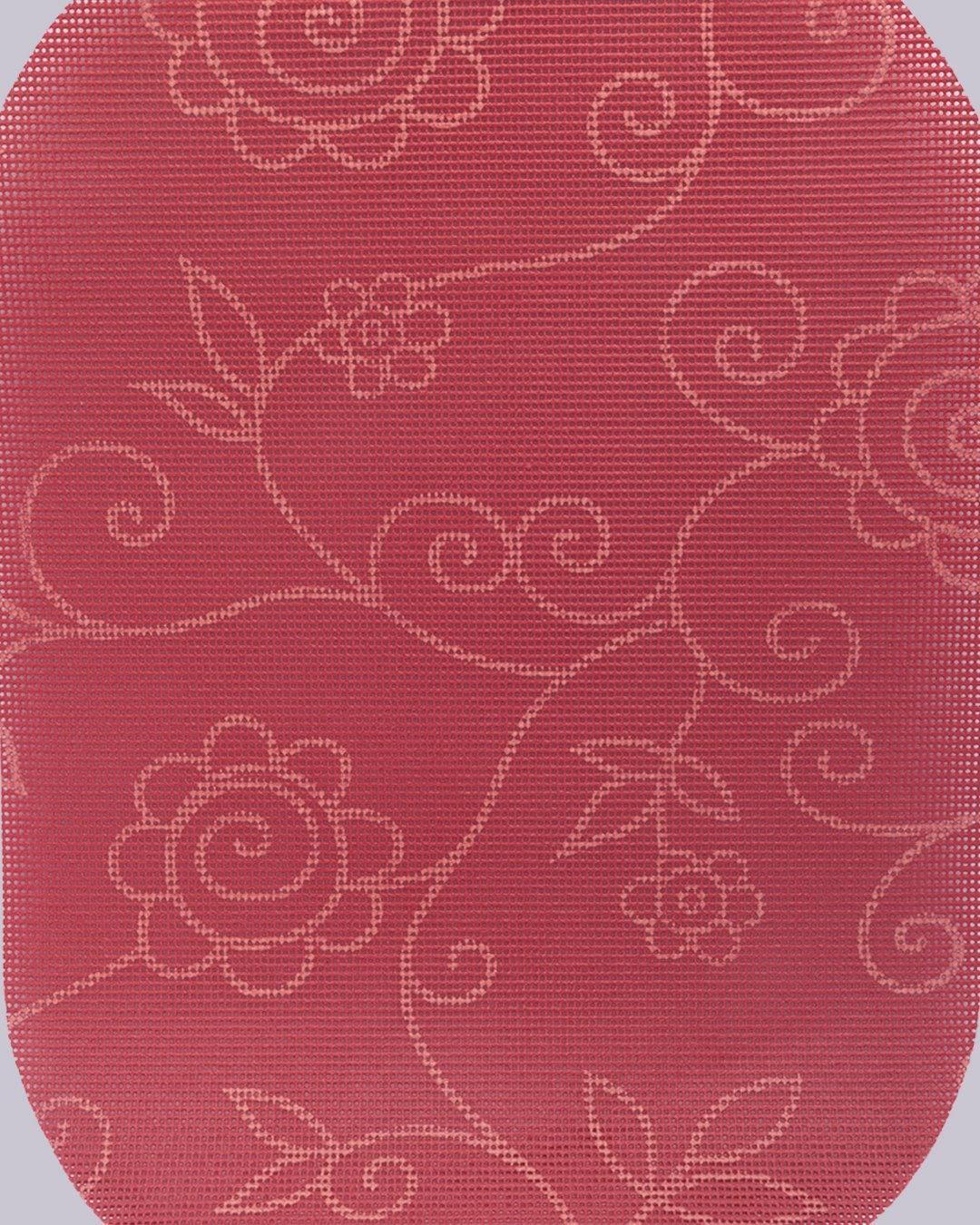 Placemats, for Table, Red, Plastic, Set of 6 - MARKET 99