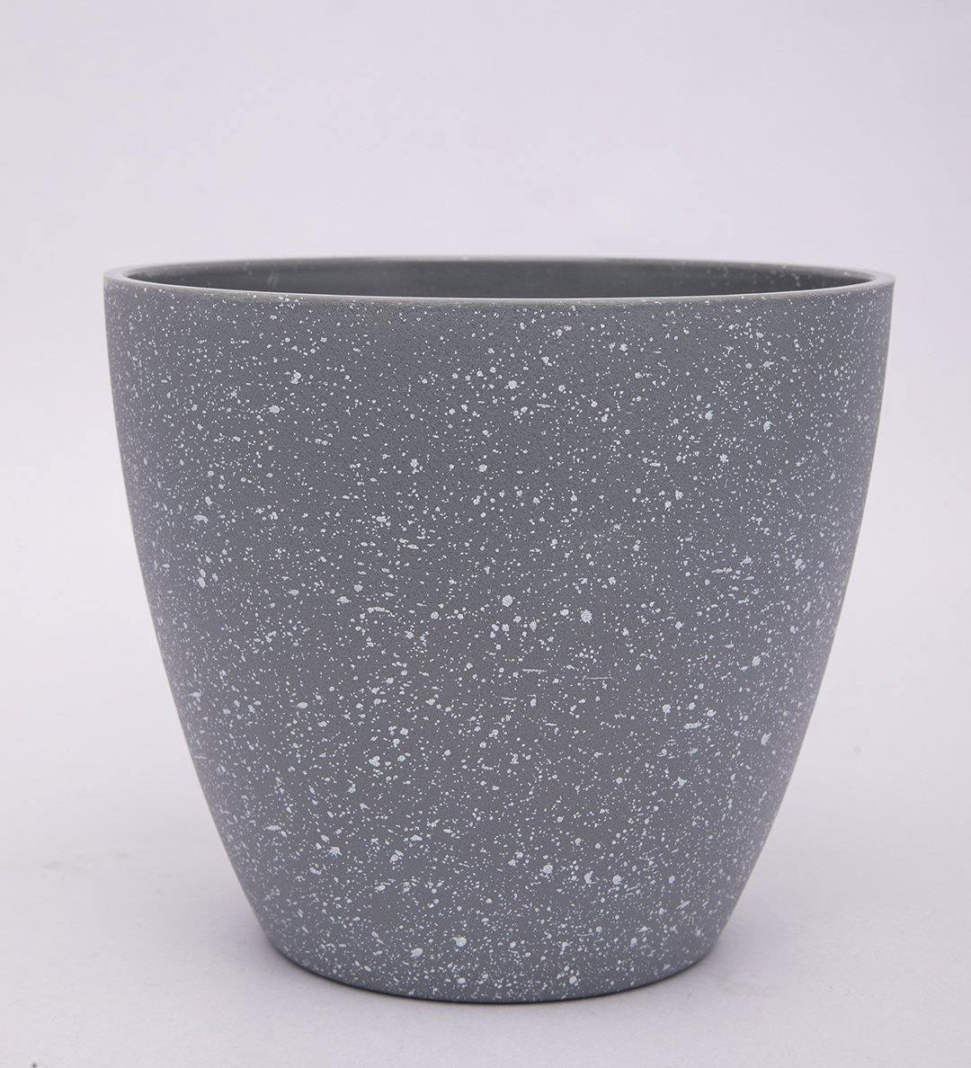 Planter, Plant Pot, Indoor & Outdoor, Beige, Melamine, Set of 2 - MARKET 99