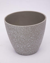 Planter, Plant Pot, Indoor & Outdoor, Grey, Melamine, Set of 2 - MARKET 99