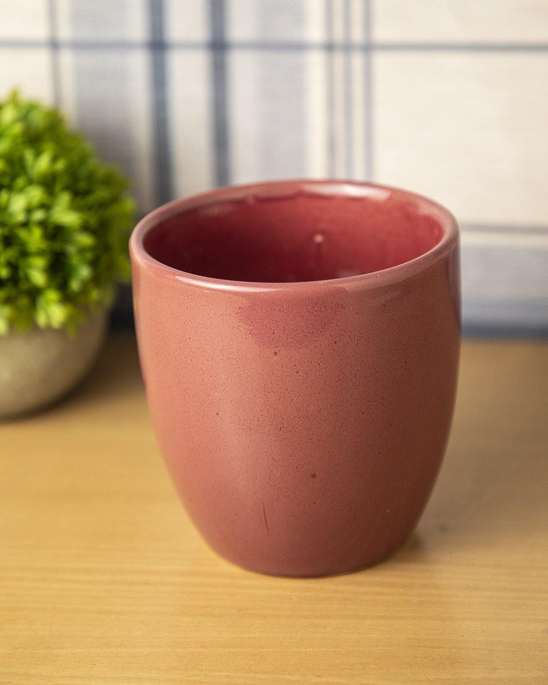 Planter, Purple, Ceramic - MARKET 99