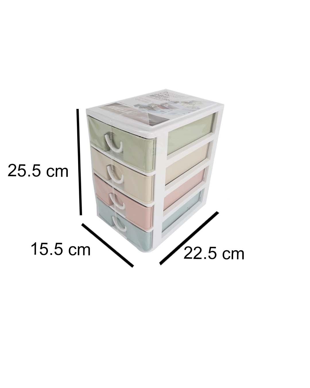 Buy Plastic, 3 Layer Table Mini Drawer , Geometric, Glossy : Finish,  Multicolor at the best price on Tuesday, April 16, 2024 at 1:48 am +0530  with latest offers in India. Get
