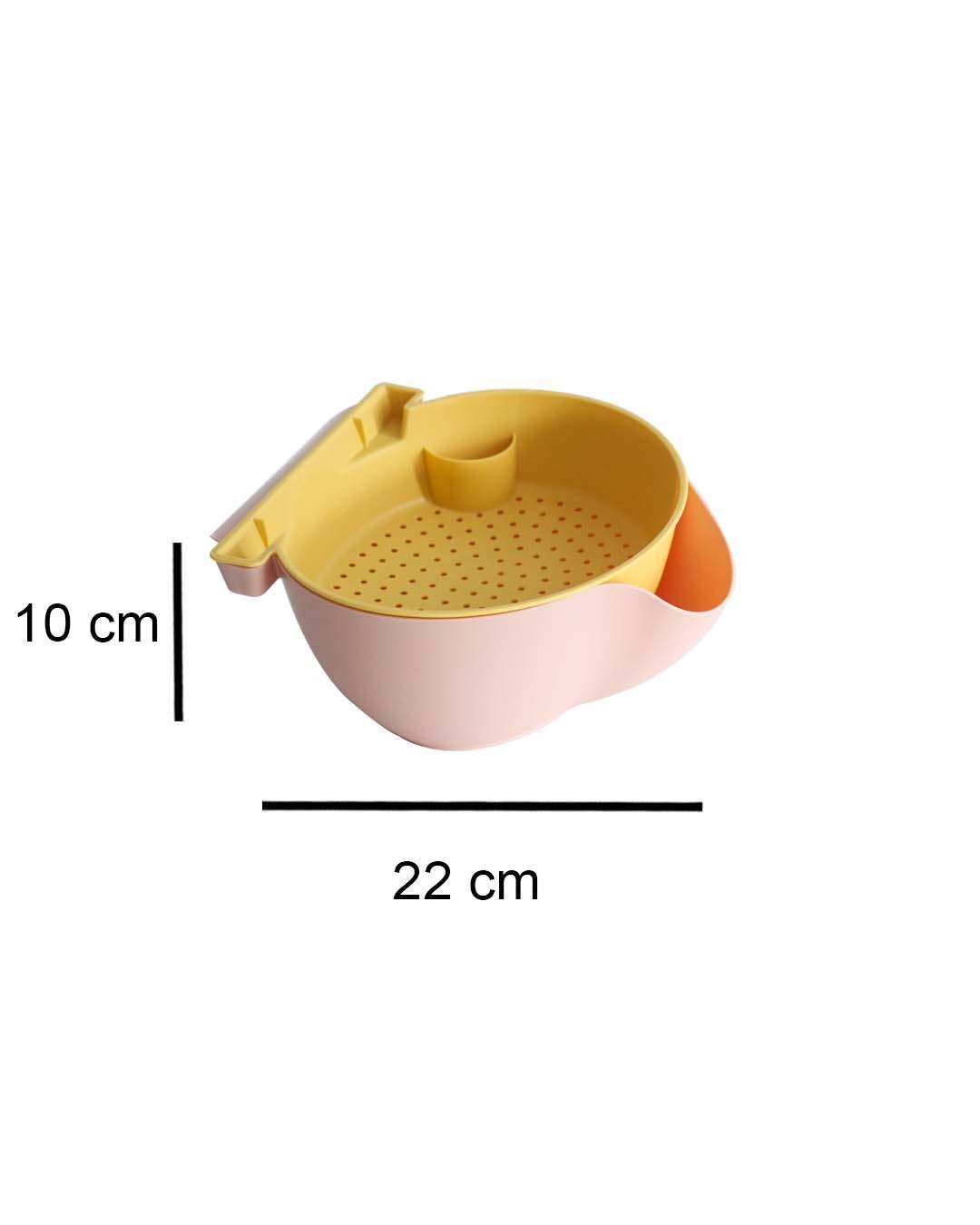 Pp, Colander, Perforated, Matt : Finish, Multicolor