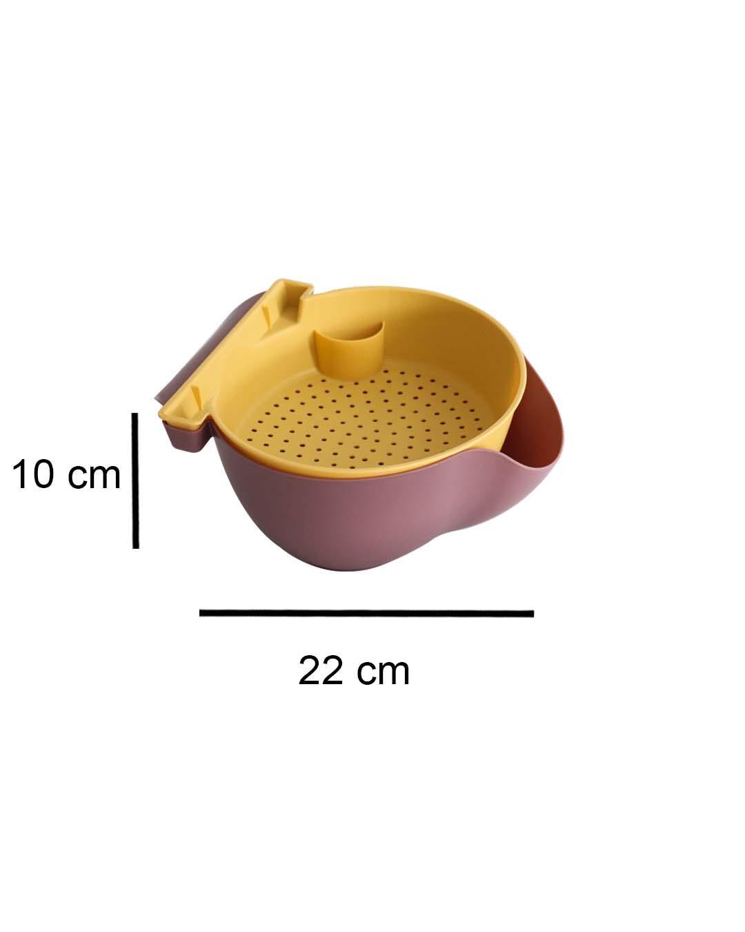 Pp, Colander, Perforated, Matt : Finish, Multicolor
