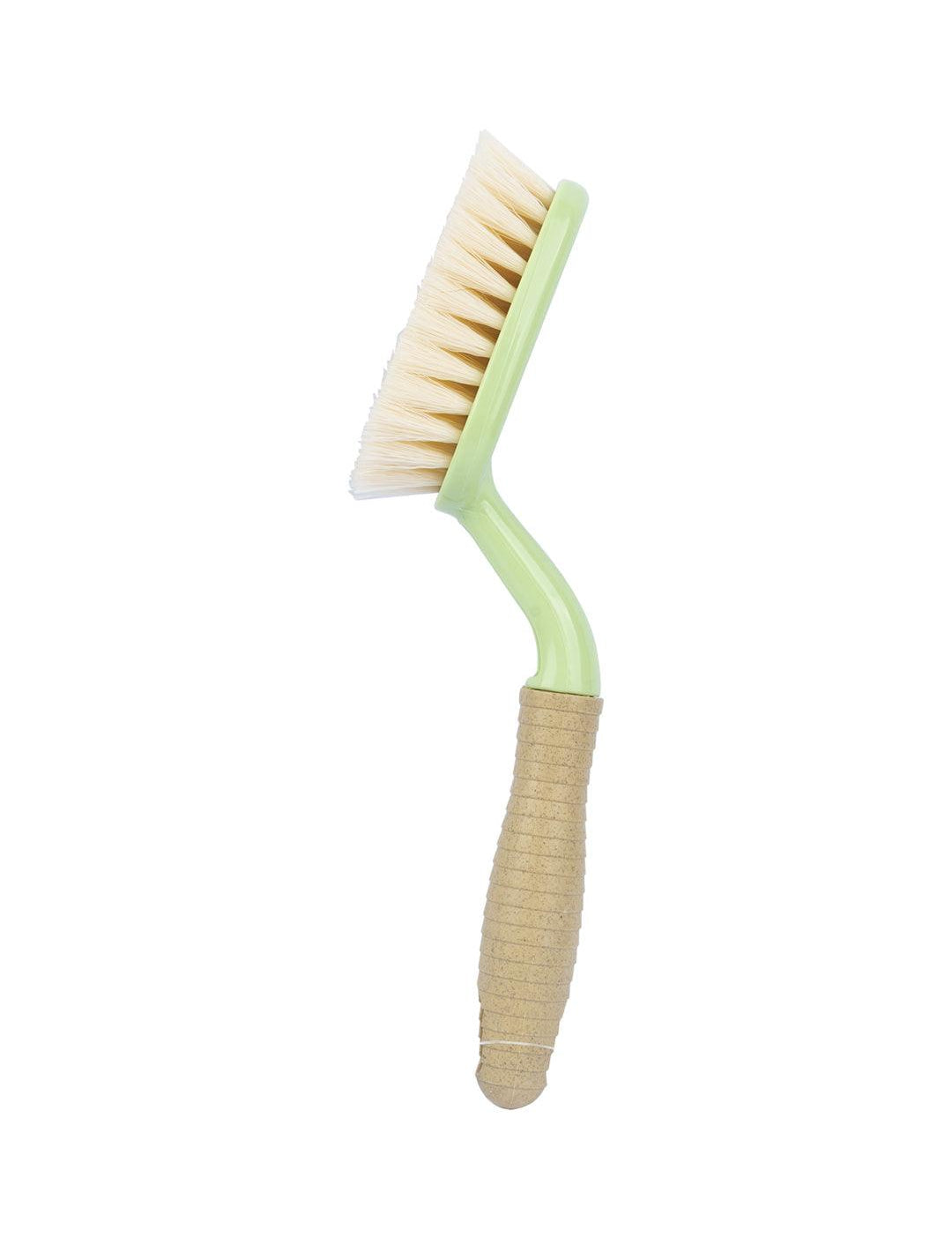 Plastic Dish Cleaning Brush with Long Bristle & Handle