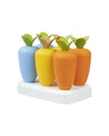 Plastic, Ice Cream Mould, Vegetable Design, Matt : Finish, Multicolor