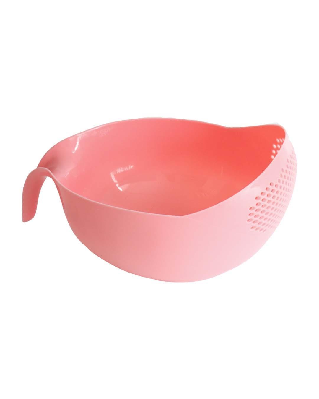 Plastic, Rice Strainer, Solid, Matt : Finish, Multicolor