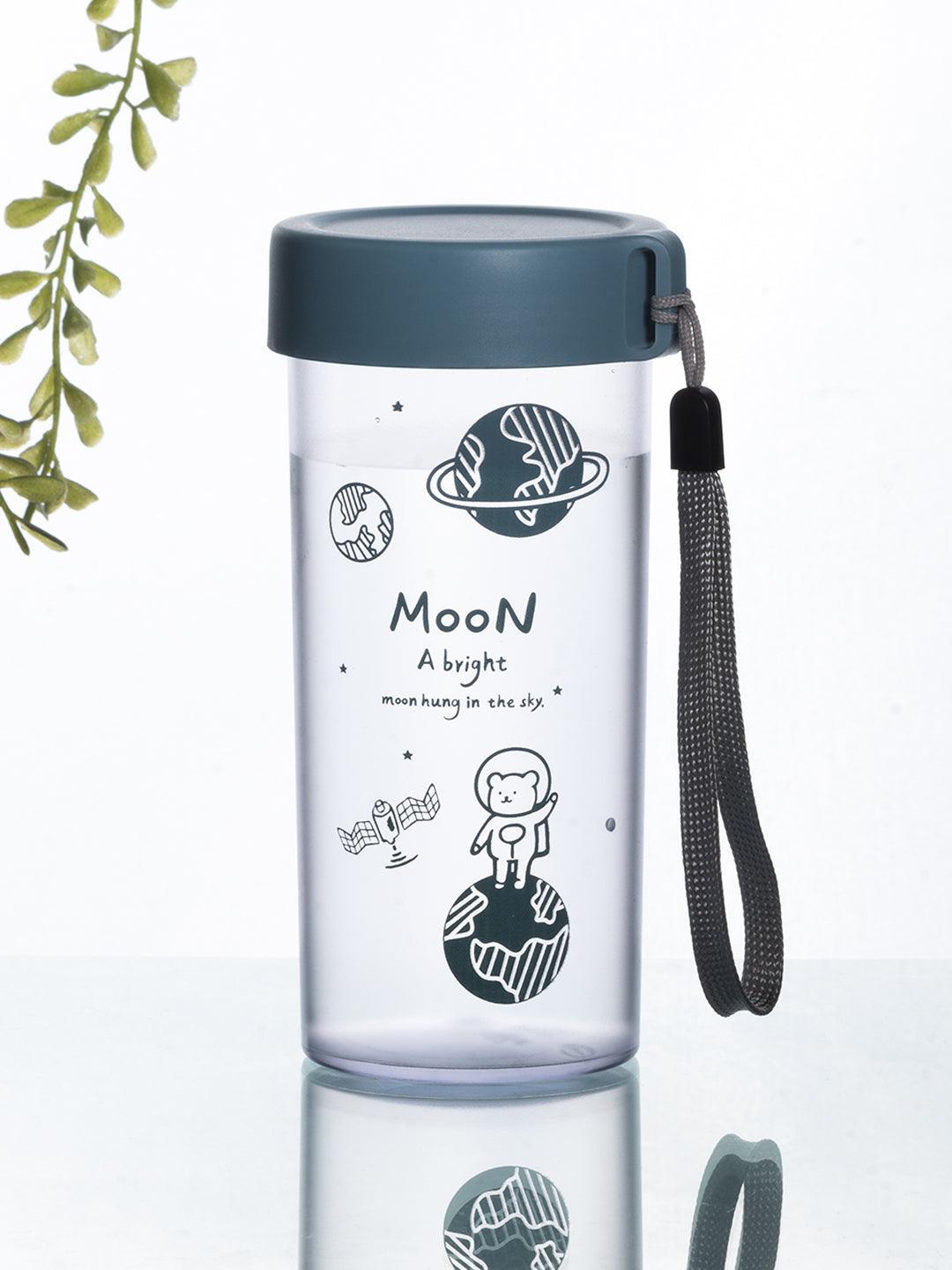 Plastic, Water Bottle 360 Ml, Bear In Outter Space, Glossy : Finish, Multicolor