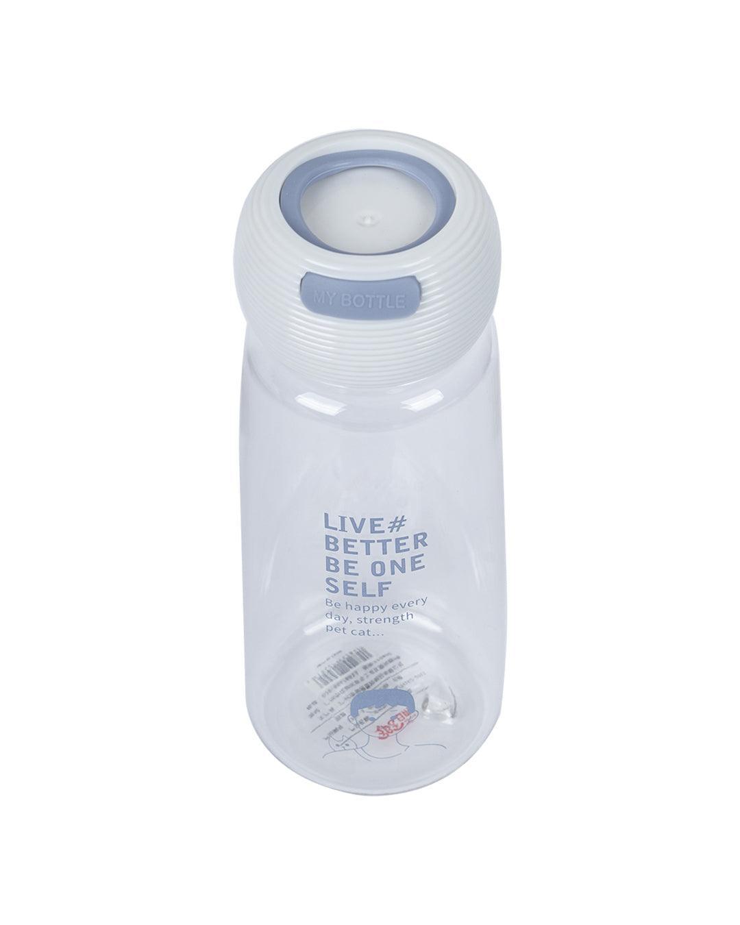 Plastic, Water Bottle 360 Ml, Quirky Quotes, Glossy : Finish, Multicolor