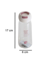 Plastic, Water Bottle 360 Ml, Quirky Quotes, Glossy : Finish, Multicolor