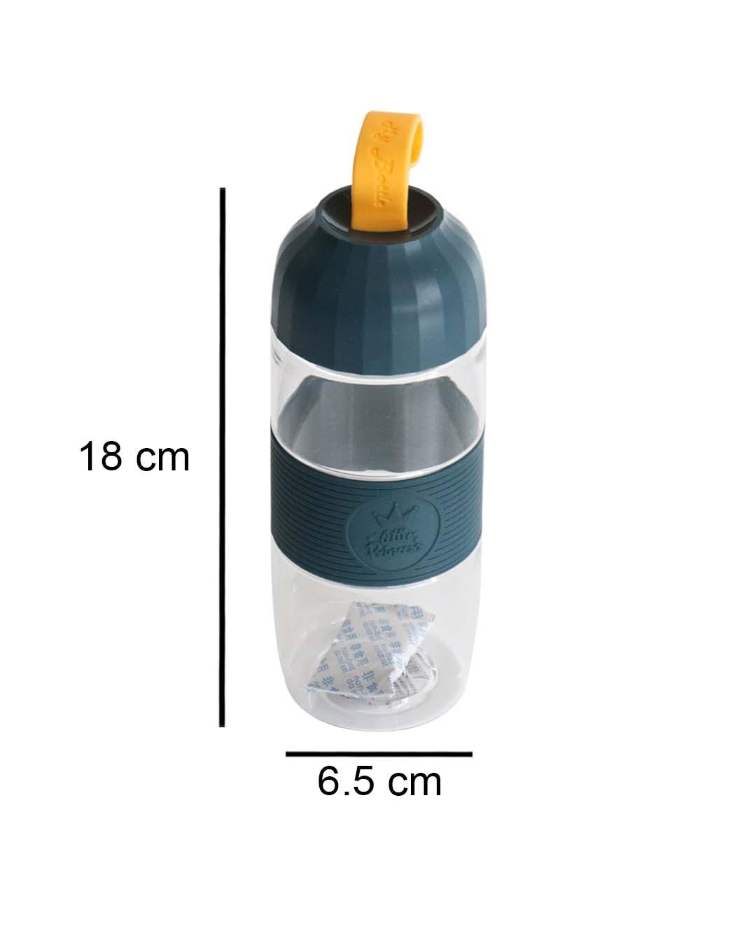 Plastic, Water Bottle 420 Ml, "Little Princess", Glossy : Finish, Multicolor