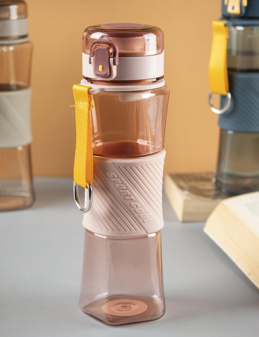 Plastic, Water Bottle 480 Ml, Plain, Glossy : Finish, Multicolor