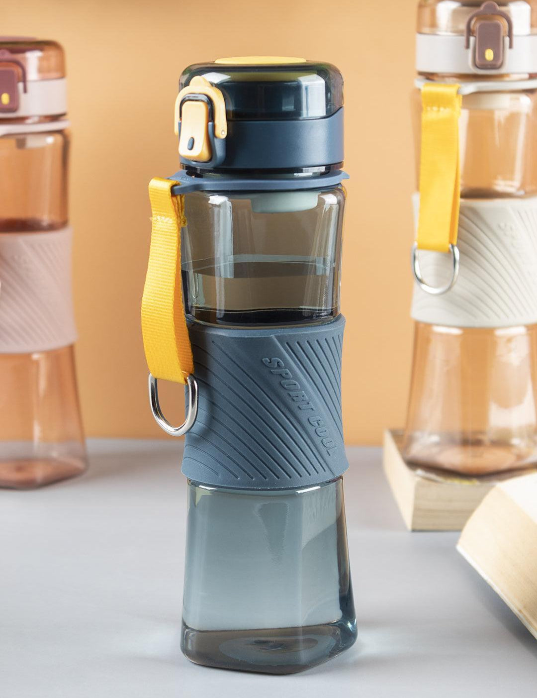 Plastic, Water Bottle 480 Ml, Plain, Glossy : Finish, Multicolor