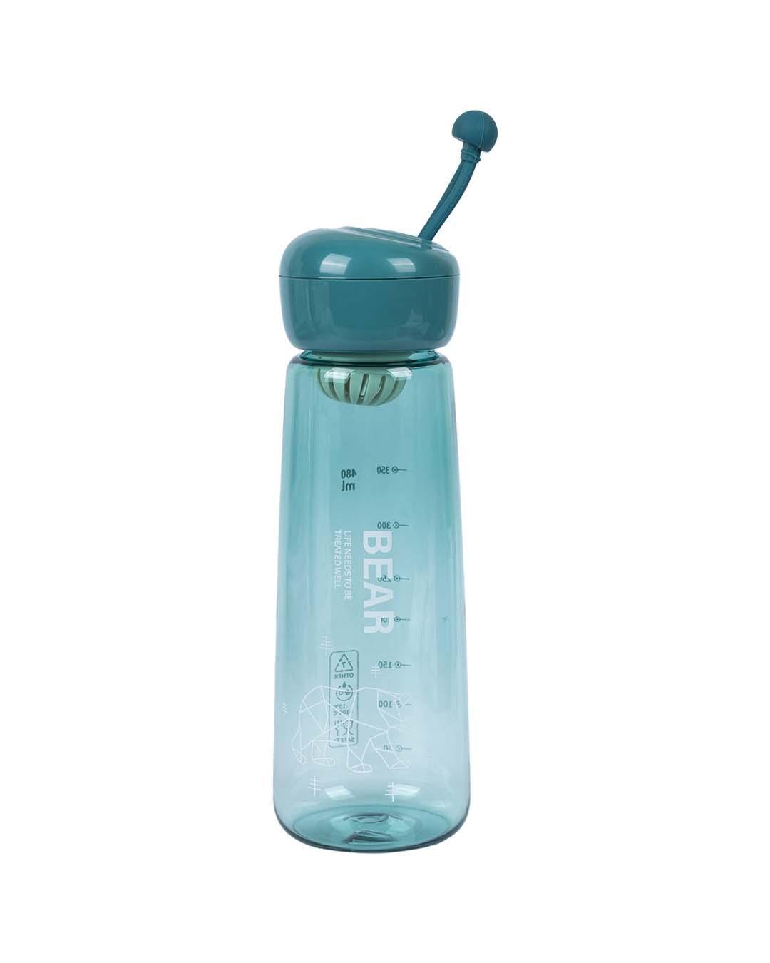 Plastic, Water Bottle 480 Ml, Whale Print, Glossy : Finish, Multicolor