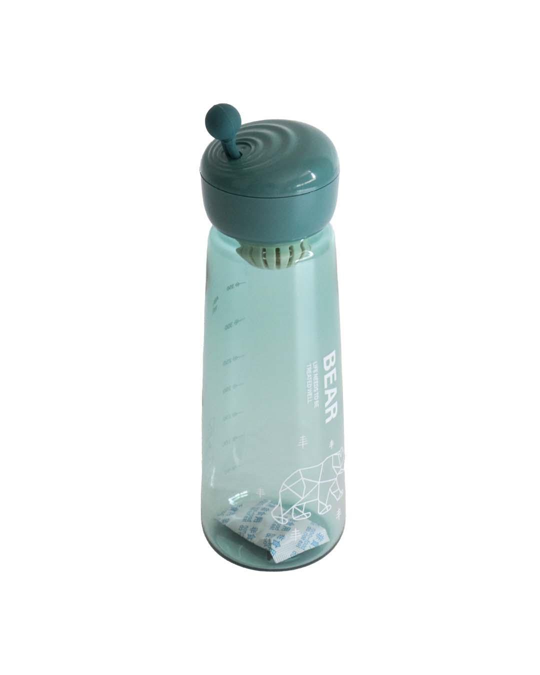 Plastic, Water Bottle 480 Ml, Whale Print, Glossy : Finish, Multicolor
