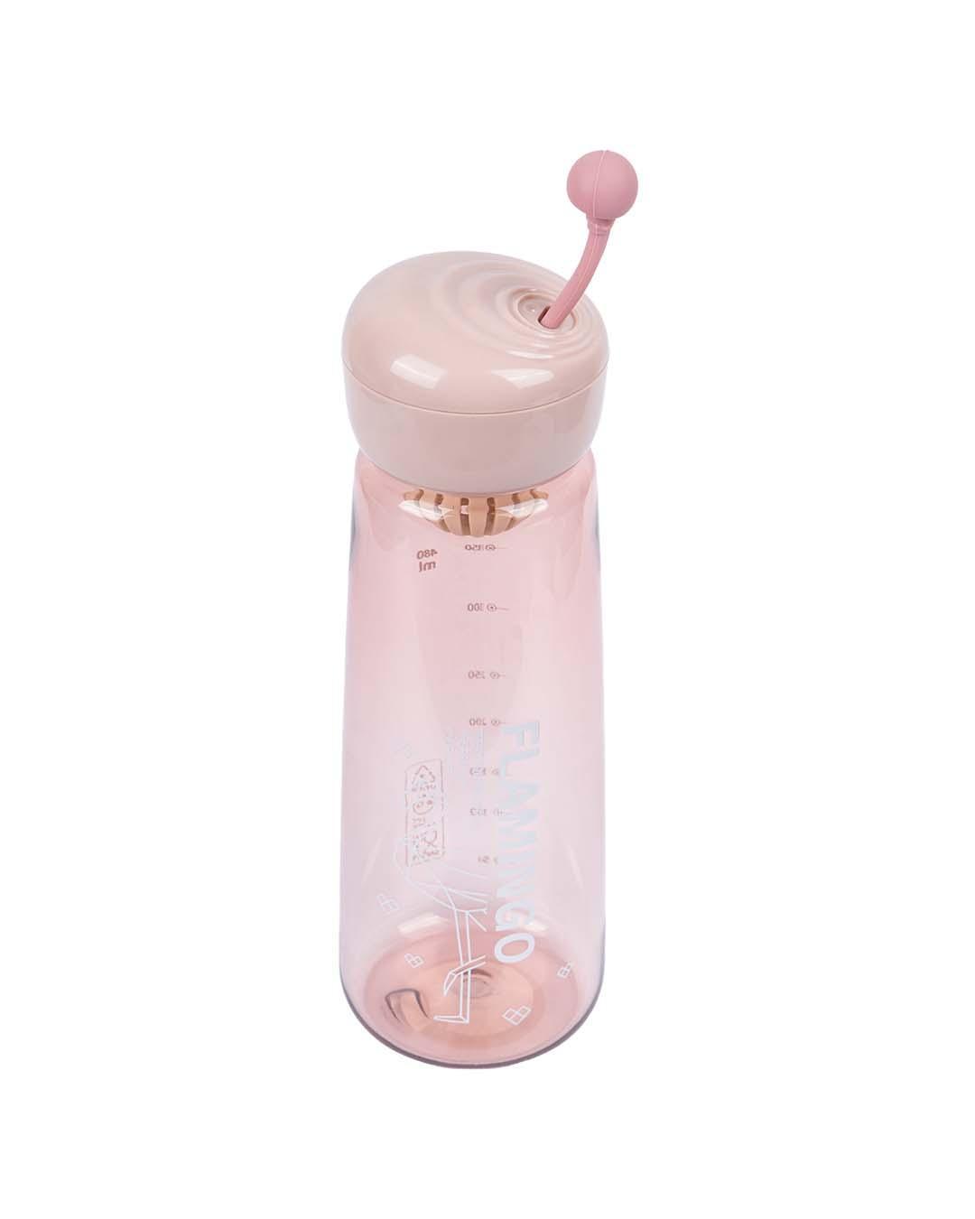 Plastic, Water Bottle 480 Ml, Whale Print, Glossy : Finish, Multicolor