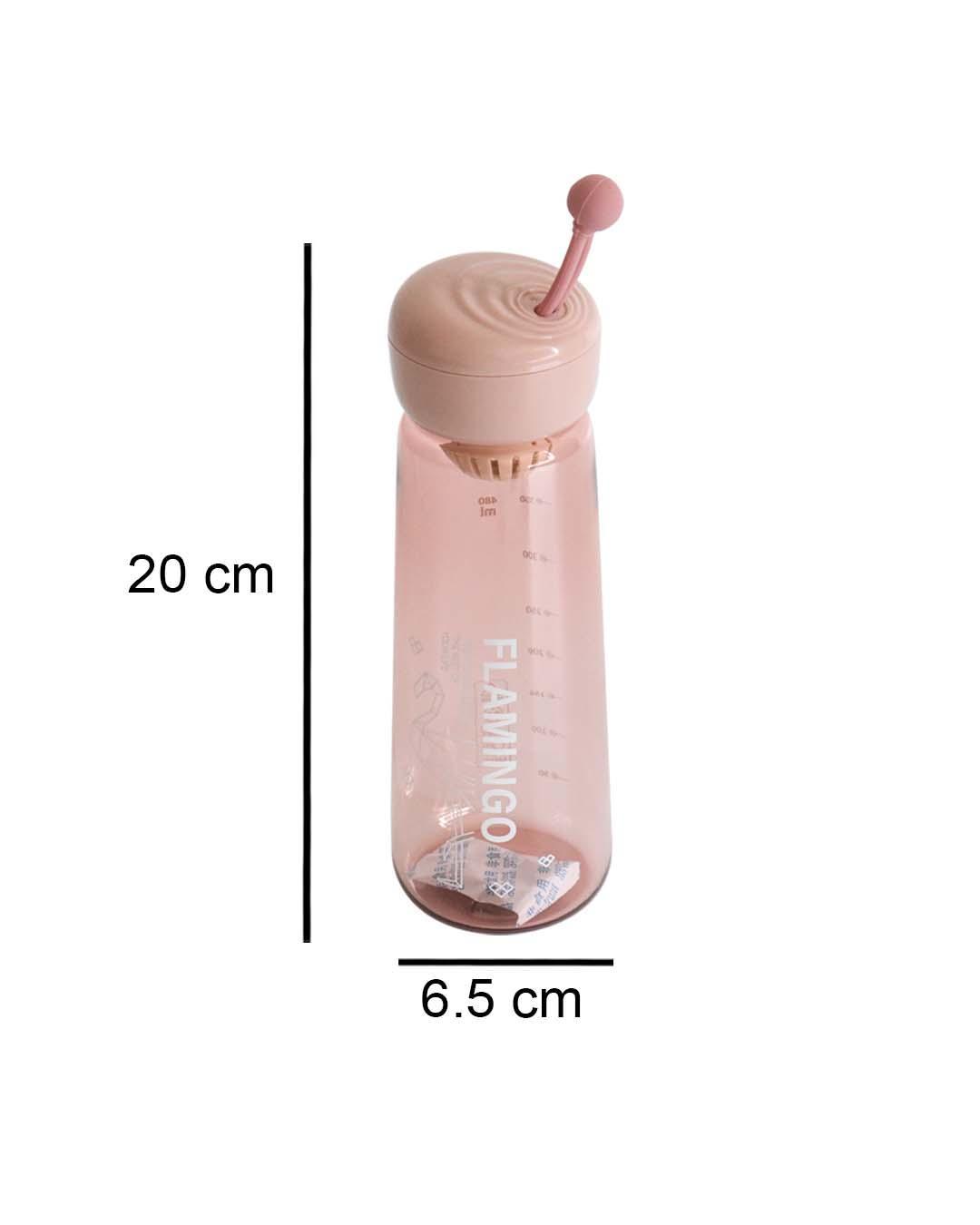 Plastic, Water Bottle 480 Ml, Whale Print, Glossy : Finish, Multicolor