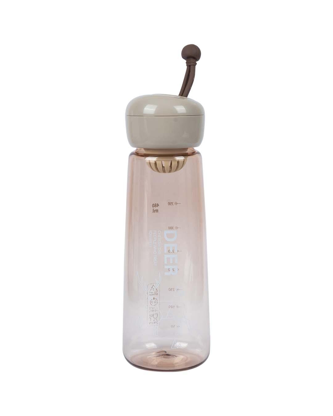 Plastic, Water Bottle 480 Ml, Whale Print, Glossy : Finish, Multicolor