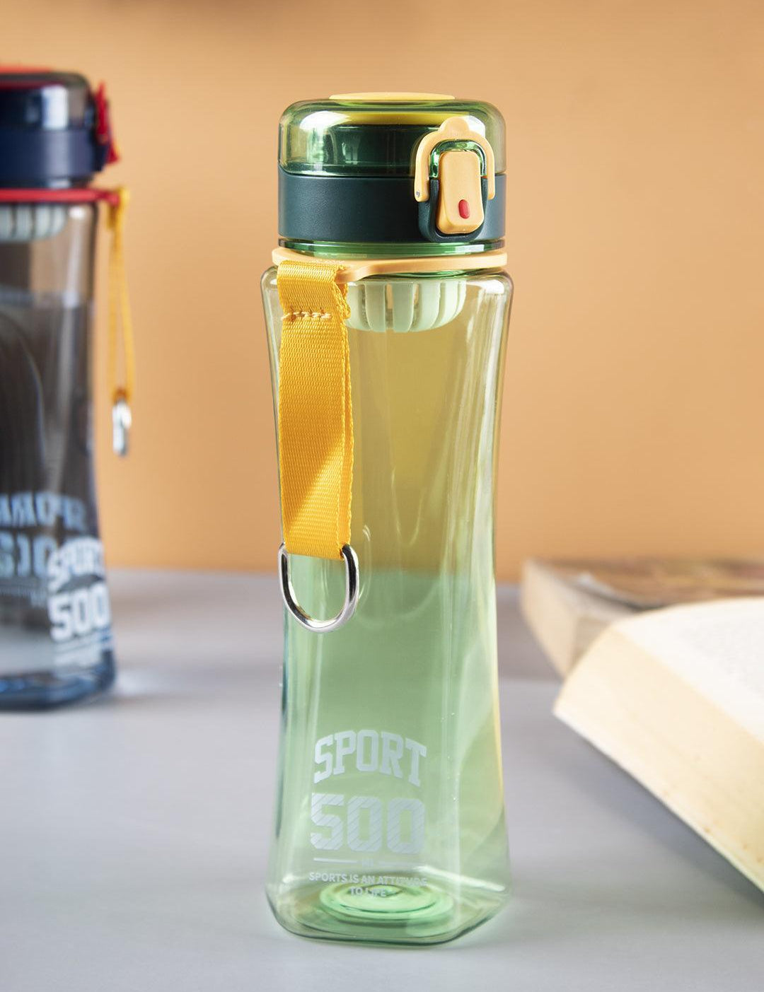 Plastic, Water Bottle 500 Ml, Quotes, Glossy : Finish, Multicolor