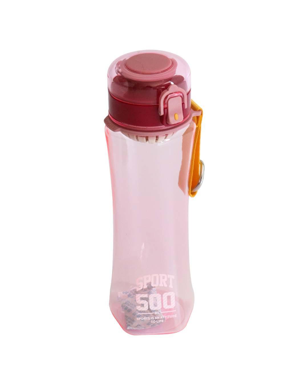 Plastic, Water Bottle 500 Ml, Quotes, Glossy : Finish, Multicolor