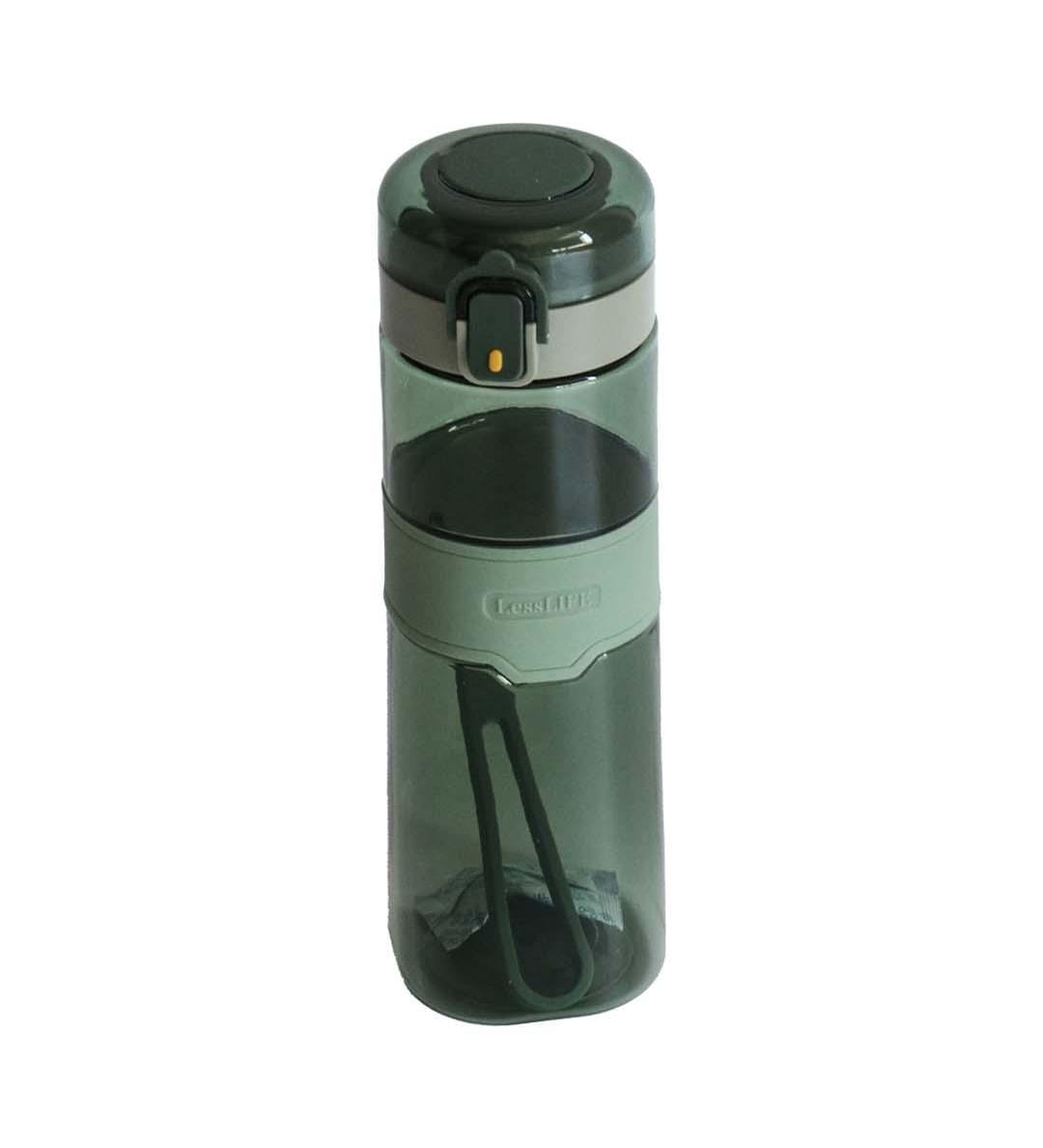 Plastic, Water Bottle 540 Ml, Rubber Grip, Glossy : Finish, Multicolor