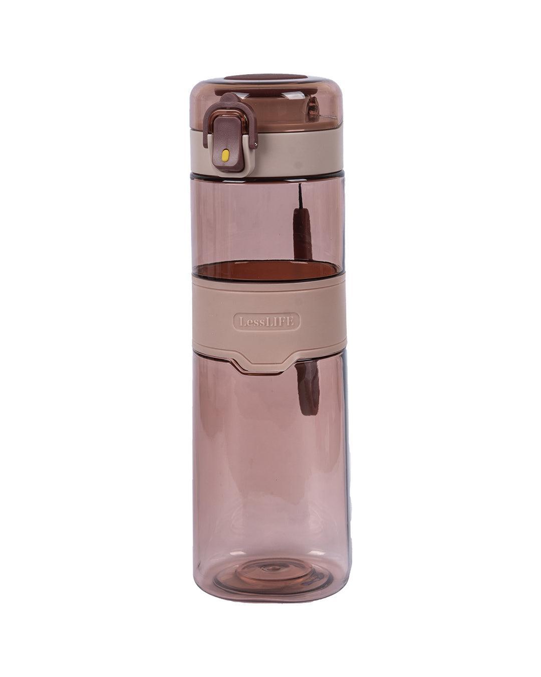 Plastic, Water Bottle 540 Ml, Rubber Grip, Glossy : Finish, Multicolor