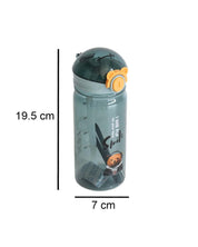 Plastic, Water Bottle 550 Ml, Bear And Quotes, Glossy : Finish, Multicolor