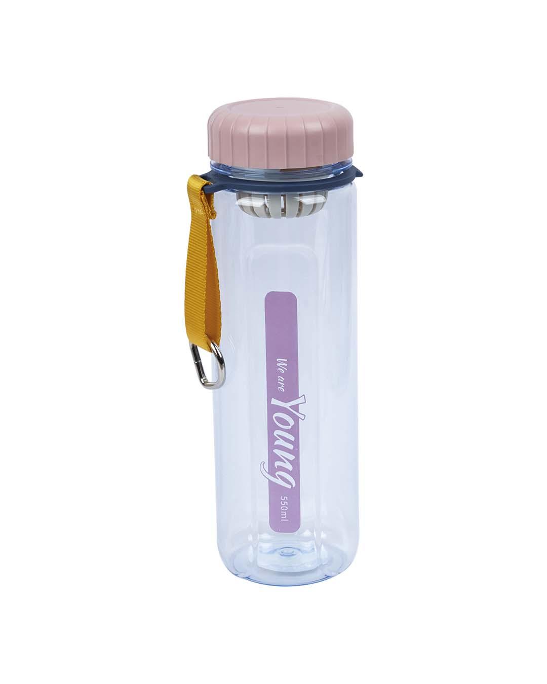Plastic, Water Bottle 550 Ml, Quotes, Glossy : Finish, Multicolor