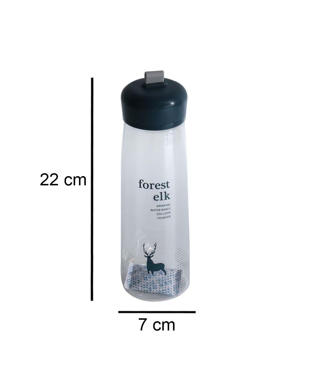 Plastic, Water Bottle 630 Ml, Rein Deer, Glossy : Finish, Multicolor