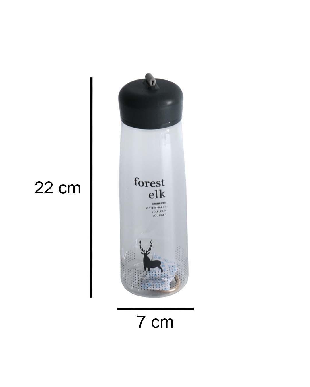 Plastic, Water Bottle 630 Ml, Rein Deer, Glossy : Finish, Multicolor