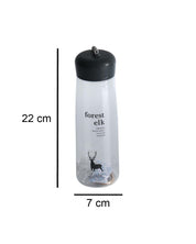 Plastic, Water Bottle 630 Ml, Rein Deer, Glossy : Finish, Multicolor