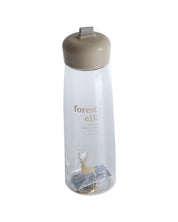 Plastic, Water Bottle 630 Ml, Rein Deer, Glossy : Finish, Multicolor