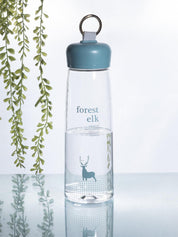 Plastic, Water Bottle 630 Ml, Rein Deer, Glossy : Finish, Multicolor
