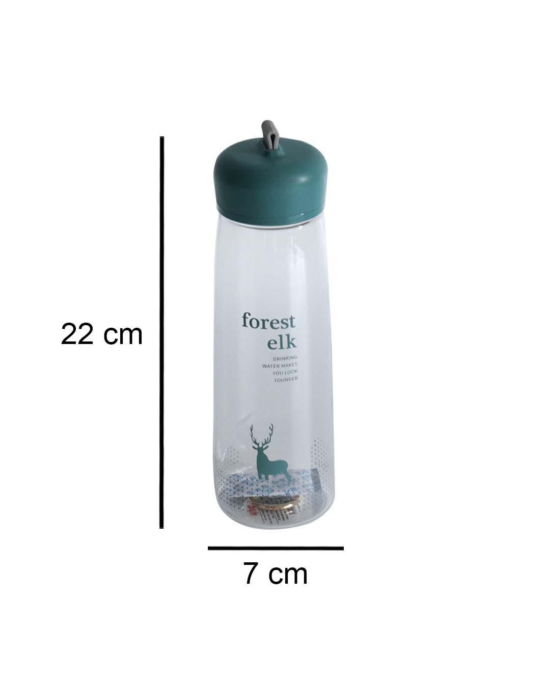 Plastic, Water Bottle 630 Ml, Rein Deer, Glossy : Finish, Multicolor