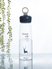 Plastic, Water Bottle 630 Ml, Rein Deer, Glossy : Finish, Multicolor