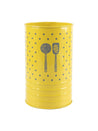 Yellow Ladle Holder with Polka Dot