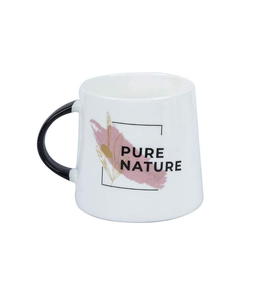 'PURE NATURE' Tea & Coffee Mug ( 400 mL, Microwave Safe) - MARKET 99