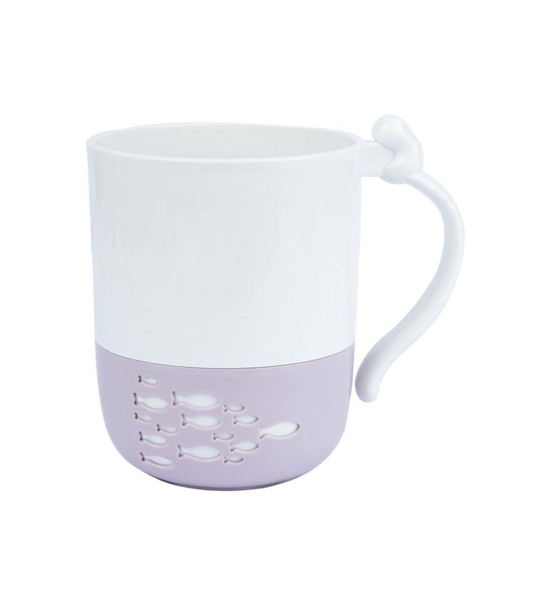 Purple Crocodile Face Plastic Kids Mug