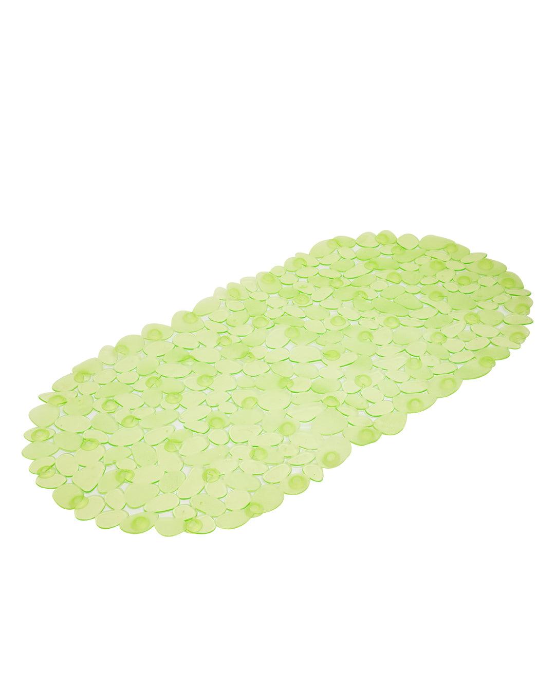 PVC Bathroom Mat, Green, Plastic - MARKET 99