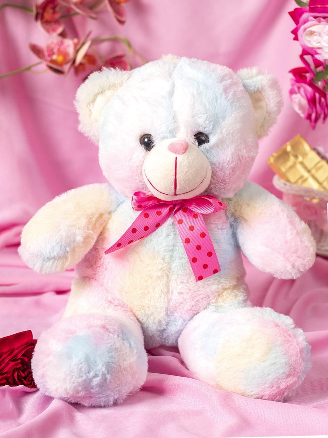 Rainbow Teddy Bear Valentine Gift - MARKET 99