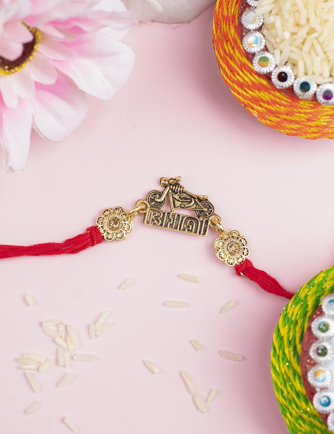 Rakhi For Bhai, Bhai Rakhi, Raksha Bhandhan, Multicolour - MARKET 99