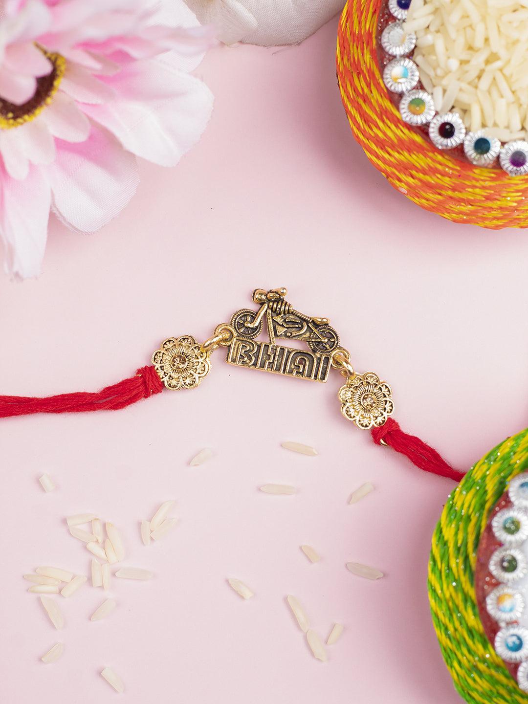 Rakhi For Bhai, Bhai Rakhi, Raksha Bhandhan, Multicolour - MARKET 99